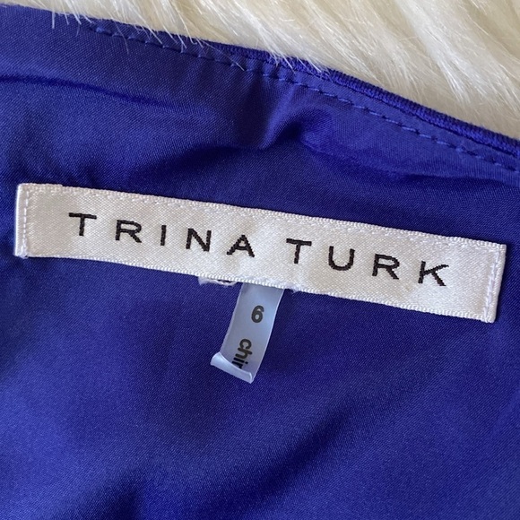 Trina Turk for Revolve Romanova royal blue/purple dress - Picture 12 of 13